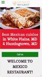 Mobile Screenshot of mexicorestaurant.net